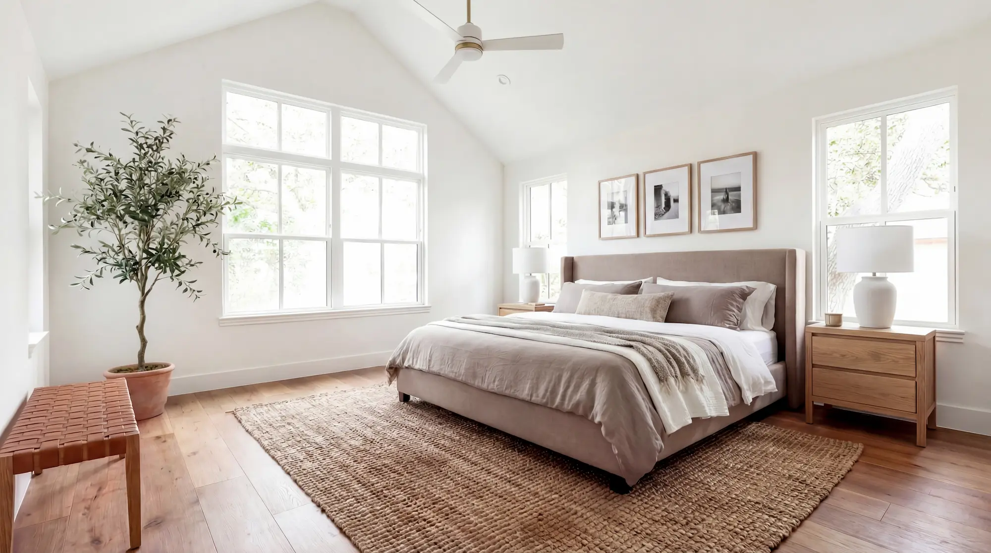 Unit 3 Master Bedroom — New Construction East Austin